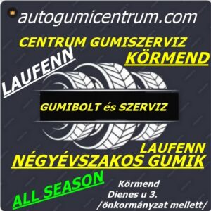 laufenn négyévszakos gumik - laufenn all season gumik - autogumicentrum - gumibolt és szerviz - centrum gumiszerviz - egesz evben gumi - 4 evszakos