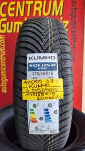 175 65r15 KUMHO négyévszakos gumi - 175 65r15 KUMHO egész szezonban
