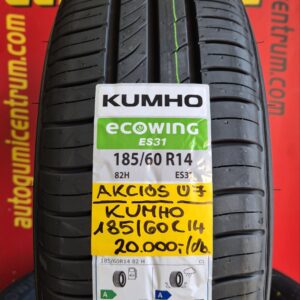 185 60R14 KUMHO nyári gumi - 185 60R14 KUMHO akcios nyári gumi - Kumho Ecsta-HS52 185 60 R14 82H nyári gumi 