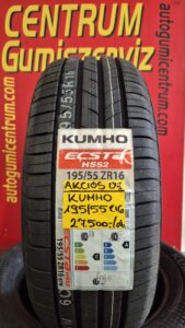 195 55R16 KUMHO nyári gumi - 195 55R16 KUMHO hs52 akcios nyári gumi