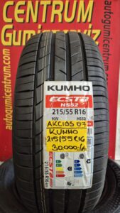 215 55R16 KUMHO nyári gumi - 215 55R16 KUMHO akcios nyári gumi