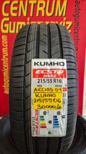 215-55R16-KUMHO-nyari-gumi-215-55R16-kumho-ecsta hs52-akcios-nyari-gumi
