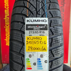 215 65R16 KUMHO új téli gumi - Kumho WinterCraft WP52+ téli gumi