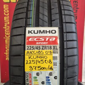 225 45R18 KUMHO nyári gumi - 225 45R18 KUMHO ps72 akcios nyári gumi - 225 45R18 KUMHO új nyári gumi