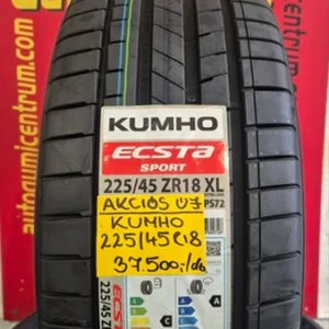 225-45R18-KUMHO-nyari-gumi-225-45R18-KUMHO-ps72-akcios-nyari-gumi