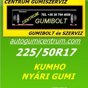225 50R17 KUMHO PS72 nyári gumI - uj-nyari-gumi- 225 50R17 KUMHO PS72 nyári