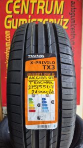 225 55R17 Tracmax akciós nyári gumi - Tracmax X Privilo TX3 225 55 R17 101W XL nyári gumi