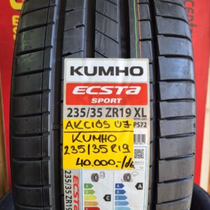235 35R19 KUMHO PS72 XL nyári gumi - Kumho Ecsta Sport PS72 235 35 R19 91Y XL nyári gumi + 235 35R19 KUMHO új nyári gumi