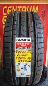 235 45R18 Kumho Ecsta Sport PS72 - 235 45R18 Kumho új nyári - KUMHO ECSTA SPORT PS72 235 45R18 98Y gumi nyári gumiabroncs