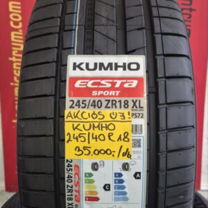 245 40R18 Kumho nyári gumi - 245 40R18 Kumho ps72 akcios nyári gumi - 245/40R18 Kumho új nyári gumi