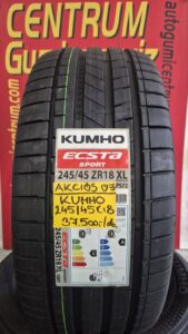 245 45R18 Kumho Ecsta Sport PS72 - 245 45R18 Kumho nyári - 245 45R18 Kumho akciós nyári gumi - Kumho Ecsta Sport gumi PS72 245/45 R18 100Y XL nyári gumi