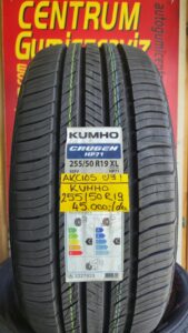255 50R19 kumho Gumiabroncsok Akciós Áron - Nyári Gumik
