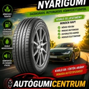 Kumho ECOWING ES31 nyárigumi. autogumicentrum.com körmend.
