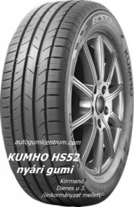 Kumho Ecsta HS52 - ecsta-hs52 nyári gumi - autogumicentrum - centrum gumiszerviz