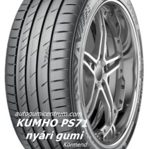 Kumho Ecsta PS71 - ecsta-ps71 nyári gumi - autogumicentrum - centrum gumiszerviz