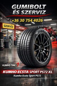Kumho PS72 xl - centrum gumiszerviz körmend - KUMHO Ecsta Sport PS72 XL - Kumho Ecsta Sport PS72