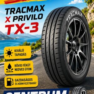 Tracmax X privilo TX-3 - Tracmax akciós nyári gumik. Tracmax X privilo TX-3. CENTRUM GUMISZERVIZ KÖRMEND