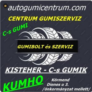 kumho kisteher gumik - c-s gumik - autogumicentrum -