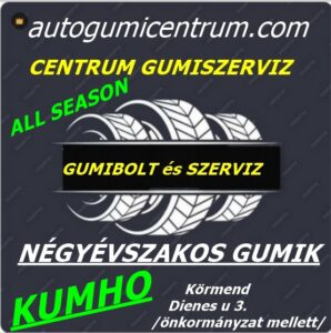 kumho négyévszakos gumik - all season gumik - autogumicentrum - gumibolt és szerviz - centrum gumiszerviz - kumho all season