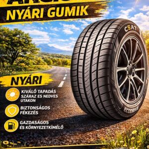 Ceat akciós nyári gumik. Ceat Ecodrive új nyári gumi. CENTRUM GUMISZERVIZ KÖRMEND.