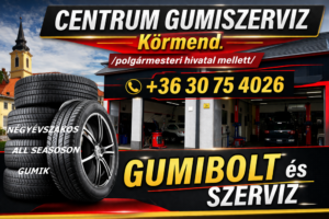 NÉGYÉVSZAKOS - ALL SEASON GUMIK - CENTRUM GUMISZERVIZ Körmend - polgármesteri hivatal mellett - gumibolt és szerviz
