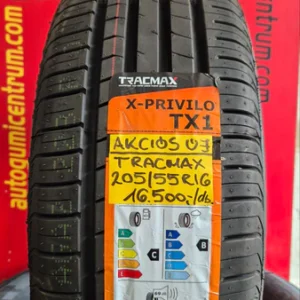 205-55R16-uj-Tracmax-nyari-gumi-205-55R16-Tracmax-x-privilo tx1 akcios uj