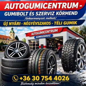 autogumicentrum - GUMIBOLT ÉS SZERVIZ KÖRMEND önkormányzat mellett ÚJ NYÁRI- NÉGYÉVSZAKOS - TÉLI GUMIK- akcios gumik