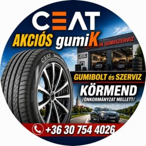 175 65 R14 nyári Gumi - CEAT AKCIÓS gumiK - CENTRUM GUMISZERVIZ. - GUMIBOLT és SZERVIZ. KÖRMEND.