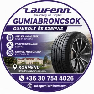 Laufenn gumiabroncsok. gumibolt és szerviz - körmend őnkormányzat mellett +36 30 754 4026. autogumicentrum