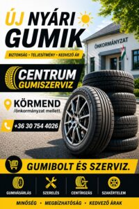 új nyári gumik - centrum gumiszerviz. körmend - gumibolt és szerviz - akcios új nyári gumik