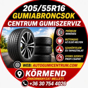205 55R16 GUMIABRONCSOK. CENTRUM GUMISZERVIZ - autogumicentrum.com. körmend. önkormányzat mellett.-205 55R16 GUMIABRONCS