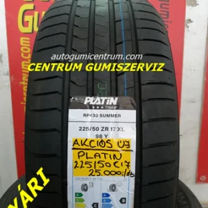 225/50r17 Platin nyári gumi