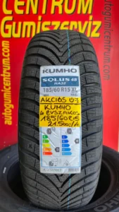 185 60R15 KUMHO négyévszakos gumi - Négyévszakos Gumik - Autogumicentrum