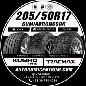 205 50R17 gumiabroncsok.. körmend-négyévszakos-nyári-téli gumik