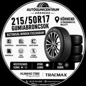 215 50R17 gumiabroncsok. körmend-négyévszakos-nyári-téli gumik