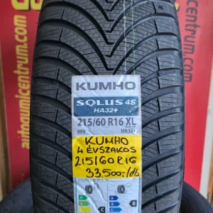 215 60R16 KUMHO Solus 4S HA32 - KUMHO négyévszakos gumi