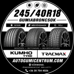 245 40R18 gumiabroncsok.. körmend-négyévszakos-nyári-téli gumik