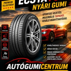 Kumho Ecsta PS72 nyári gumi. autogumicentrum.com körmend.(