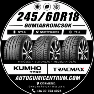 245 60R18 gumiabroncsok.. körmend-négyévszakos-nyári-téli gumik