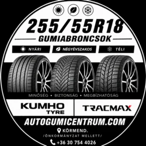 255 55R18 gumiabroncsok.. körmend-négyévszakos-nyári-téli gumik