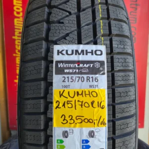 215 70R16 KUMHO téli gumi