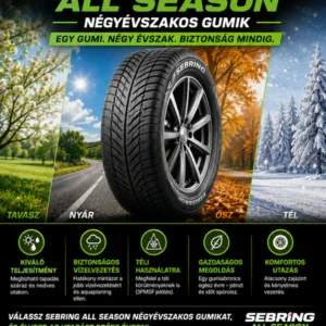 Sebring all season négyévszakos gumik