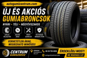 Új és akciós gumiabroncsok - Gumiabroncsok – Nyári, téli és négyévszakos gumik - Körmend